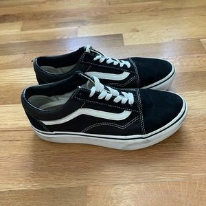Black Platform Vans